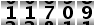 11709