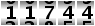 11744