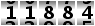 11884