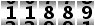 11889