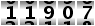 11907