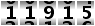 11915