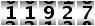 11927