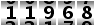 11968