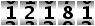 12181