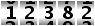 12382