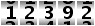 12392