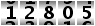 12805