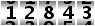 12843