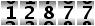 12877