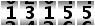 13155