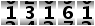 13161