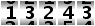 13243