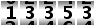 13353