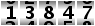 13847