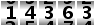 14363