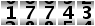 17743