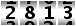 2813