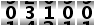 03100