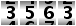 3563