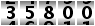 35800