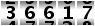 36617