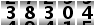 38304