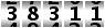 38311