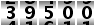 39500