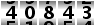 40843