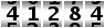 41284