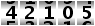 42105
