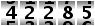 42285