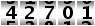 42701