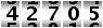 42705