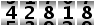 42818