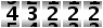 43222