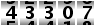 43307