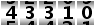 43310