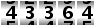 43364