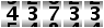 43733