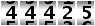 44425