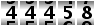 44458