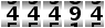 44494