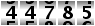 44785