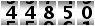 44850