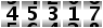 45317