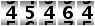 45464
