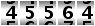 45564