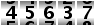45637